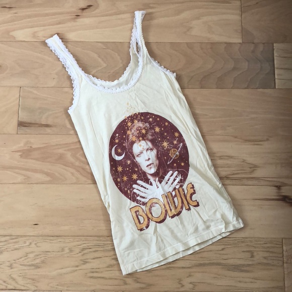 Tops - ▪️sold▪️nwt david bowie outer space tank